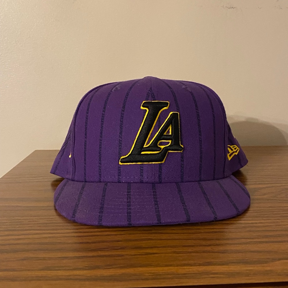 New Era LA Lakers 9FIFTY Purple 2018/19 City Series  Snapback Hat #2 and #14